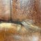 Vintage Dutch Sheep Leather Wingback Armchair, Image 8