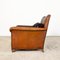 Antique French Sheep Leather Armchair 7