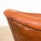 Vintage Dutch Sheep Leather Tub Club Chair, Image 3