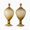 Italian Gold Veronese Vase Table Lamps, Set of 2 1
