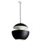 Extra Large Black and White Here Comes the Sun Pendant Lamp by Bertrand Balas 1