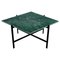 Table Carrée en Marbre Vert Indio par Ox Denmarq 1