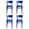 Blue Mzo Dining Chairs by Mazo Design, Set of 4 1