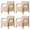 Arch Lounge Chairs by Mazo Design, Set of 4 1