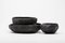 Large Flat Bowl in Black Basalt from the Crockery Series by Max Lamb for 1882 Ltd 2
