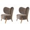 Sahara Sheepskin Tmbo Lounge Chairs by Mazo Design, Set of 2 1