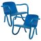 Tahiti Blue Kolho MDJ Kuu Lounge Chairs by Made by Choice, Set of 2 1