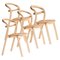 Kastu Oak Chairs by Made by Choice, Set of 4 1