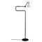 Polycarbonate Lampe Gras N° 411 Floor Lamp by Bernard-Albin Gras 1