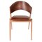 Cognacfarbener Stuhl aus Eiche von Ox Denmarq 1