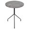 Small All for One Grey Marble Side Table from Ox Denmarq 1