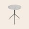 Medium All for One White Carrara Marble Side Table from Ox Denmarq 2