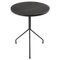 Medium All for One Black Slate Side Table from Ox Denmarq 1