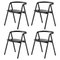 Chaises de Salle à Manger Laakso Noires par Made by Choice, Set de 4 1