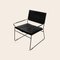 Black Next Rest Chair by Ox Denmarq 2