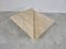 Up & Up Travertine Triangular Coffee Tables, 1970s, Set of 2 5