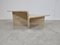 Up & Up Travertine Triangular Coffee Tables, 1970s, Set of 2 4