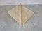 Up & Up Travertine Triangular Coffee Tables, 1970s, Set of 2 10