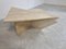 Up & Up Travertine Triangular Coffee Tables, 1970s, Set of 2, Image 11