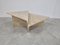 Up & Up Travertine Triangular Coffee Tables, 1970s, Set of 2, Image 3