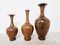 Vintage Wooden Vases by Maurice Bonami, 1970s, Set of 3 4