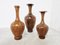 Vintage Wooden Vases by Maurice Bonami, 1970s, Set of 3 2
