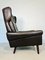 Vintage Mid-Century Danish Lounge Chair in Dark Brown by Svend Skipper, 1965 8