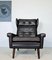 Vintage Mid-Century Danish Lounge Chair in Dark Brown by Svend Skipper, 1965, Image 2