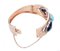 Turquoise Bracelet in 14K Rose Gold and Silver, Image 3