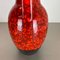 Large Multi-Color Pottery 414-38 Floor Vase from Scheurich, 1970s 10