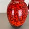 Large Multi-Color Pottery 414-38 Floor Vase from Scheurich, 1970s 8