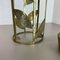 Italian Hollywood Regency Brutalist Umbrella Stand in Solid Brass, 1970s, Image 14