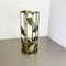 Italian Hollywood Regency Brutalist Umbrella Stand in Solid Brass, 1970s, Image 2