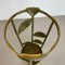 Italian Hollywood Regency Brutalist Umbrella Stand in Solid Brass, 1970s 8