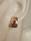 Bicolor 18kt Ruby Earrings, Set of 2 22