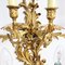Große Louis XIV Messing Wandlampe mit 9 Armen 1