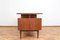 Scrivania Mid-Century impiallacciata in teak, Danimarca, anni '60, Immagine 11