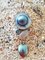 Pendant in Silver and Mother-of-Pearl with Cultured Pearl, Blue Topaz and Moonstone 4