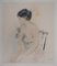 Nach Berthe Morisot, Young Woman, 1946, Lithographie 1