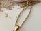 18 Karat Yellow Gold Chain and Pendant with Cultured Pearl, Set of 2 6