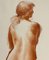 Antoniucci Volti, Nude Sitting, Drawing in Sanguine, Immagine 3
