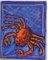 Didier Chenu, Joli crabe rouge, Acrylic on Canvas 1