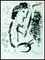 Marc Chagall, The Painter with the Palette, 1973, Original Lithograph, Image 1