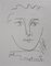 Según Pablo Picasso, Face for Roby, 1950, Grabado, Imagen 3