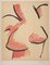 Man Ray, Female Bust, 1971, Original Lithograph in Pencil 1