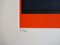 Alberte Garibbo, Black and Orange Geometry, Engraving, Image 4