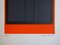 Alberte Garibbo, nero e arancione, incisione, Immagine 3
