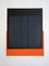 Alberte Garibbo, nero e arancione, incisione, Immagine 1