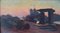 René Deydier, Crepúsculo, principios del siglo XX, óleo sobre tabla, Imagen 1