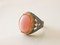 Pink Opal & Silver Signet Ring 8